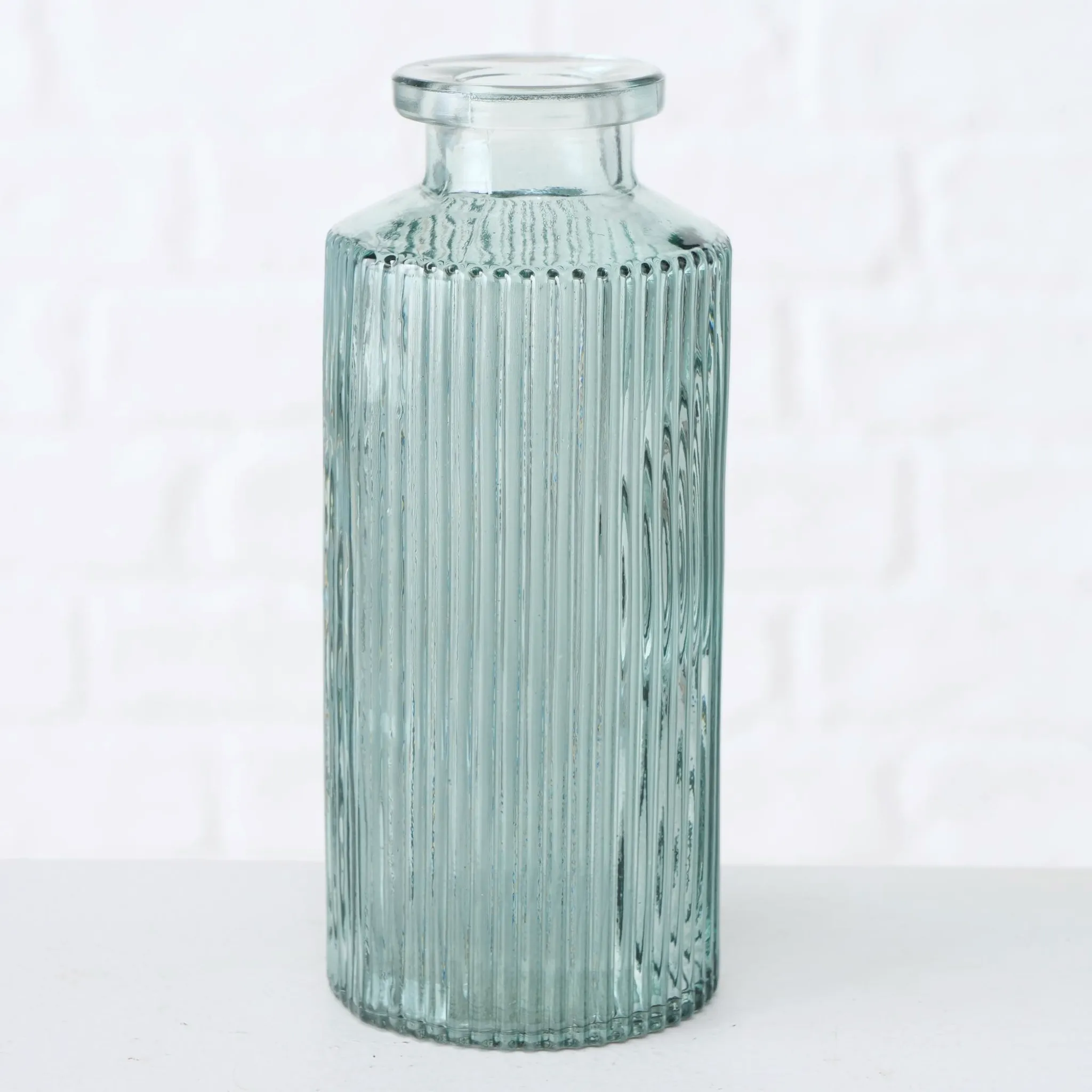 Набір ваз декоративних скляних "Panja" h=13,8 см/d=6 см (4 шт.), лакован., світло-зелений, 2005929 3