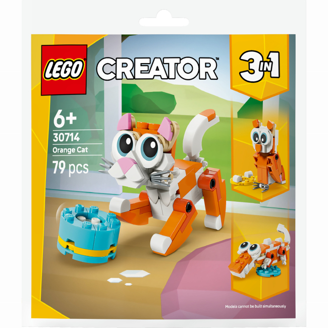 Конструктор Lego Creator "Оранжевый кот", 30714