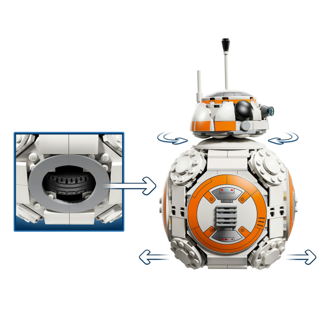 Конструктор Lego Star Wars "Дроид-астромеханик BB-8™", 75452 5