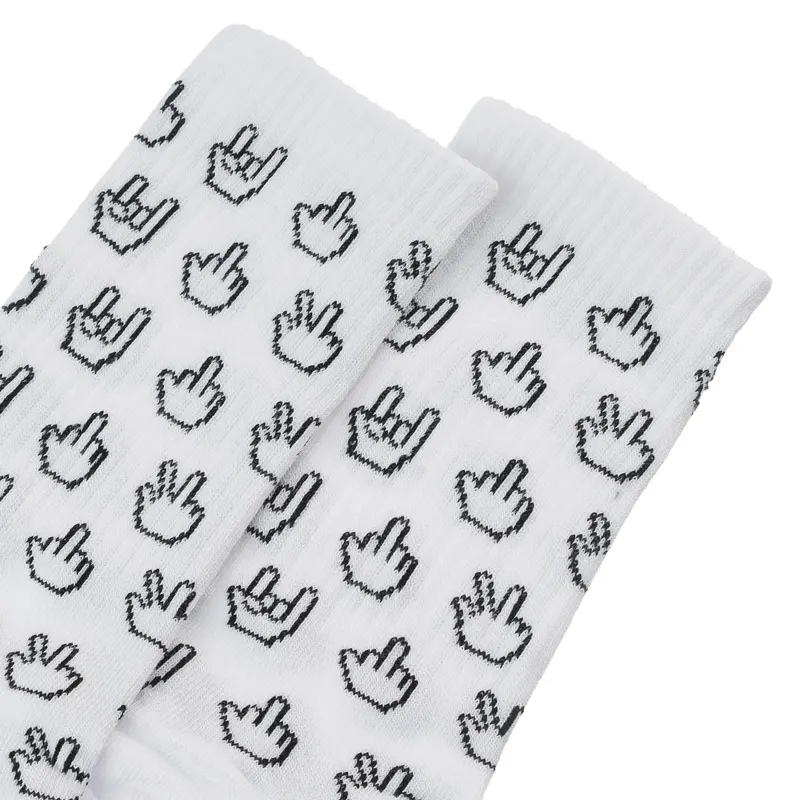 Носки "Fingers белые" р. 36-40 2