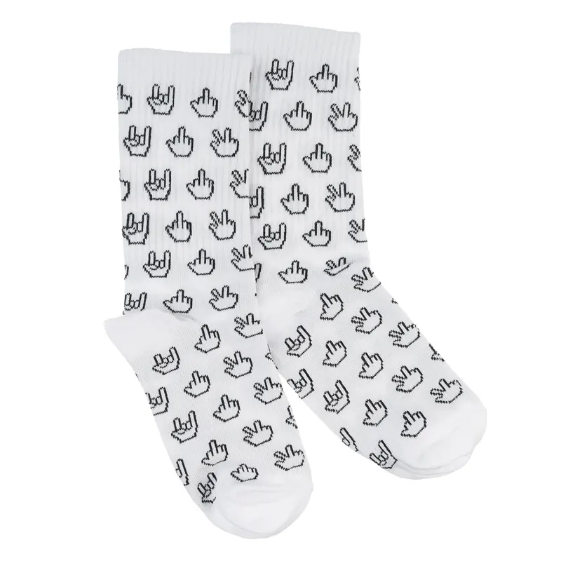 Носки "Fingers белые" р. 41-45 1