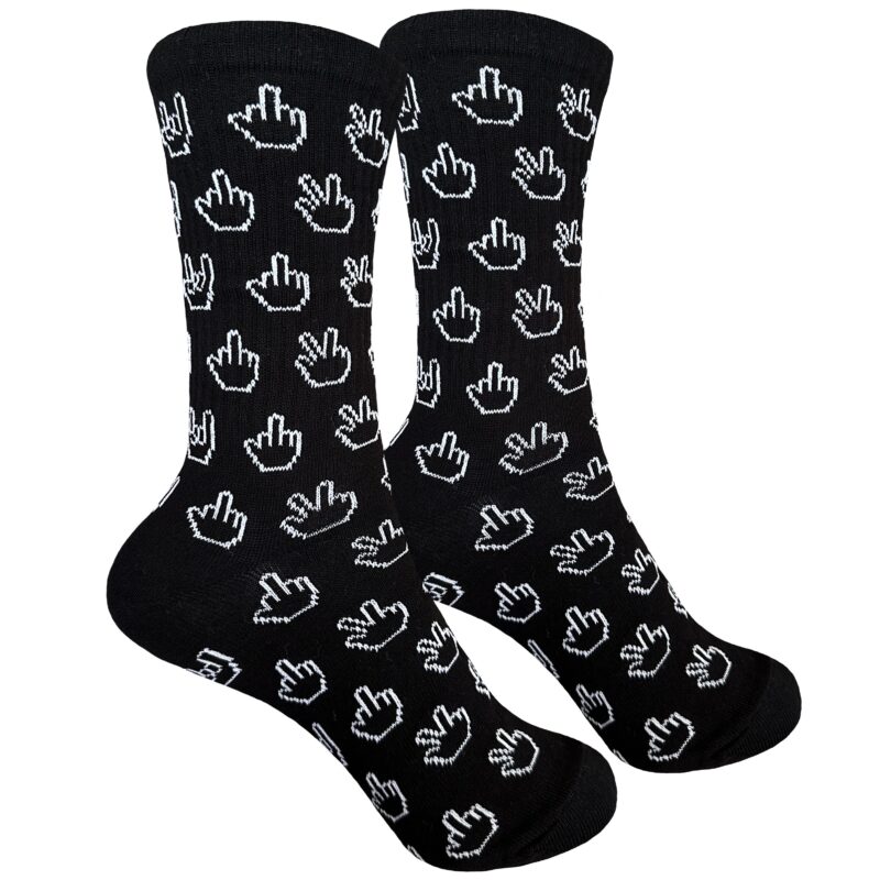 Носки "Fingers черные" р. 36-40