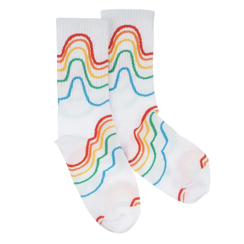 Носки "Радуга белая" р. 41-45 1