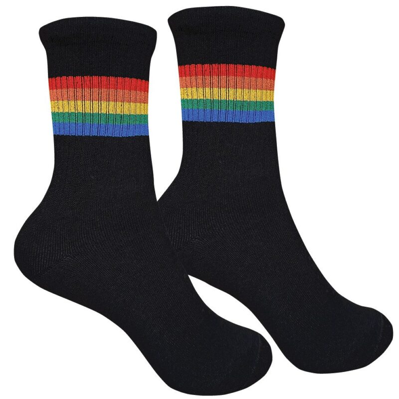 Носки "Радуга черная" р. 36-40