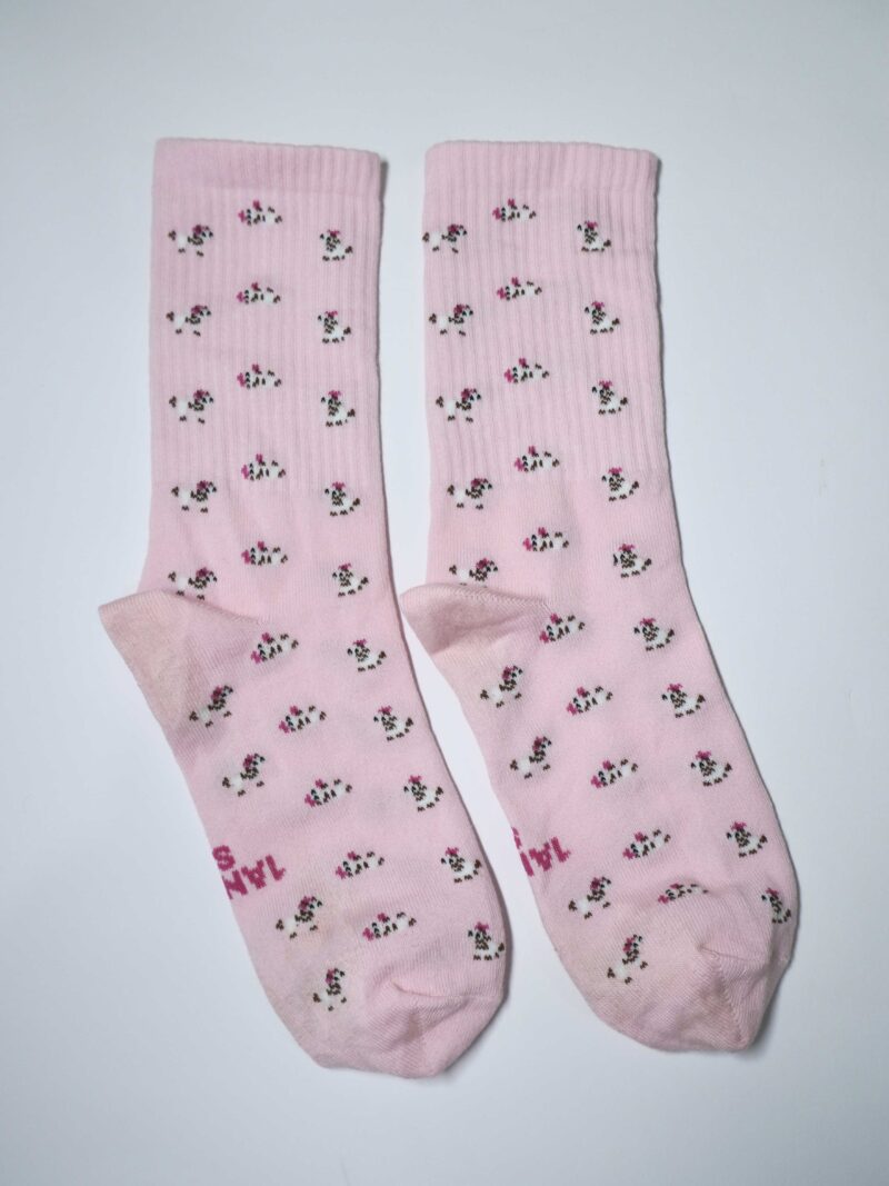 Носки "Песики нежно-розовые" р. 36-40 1