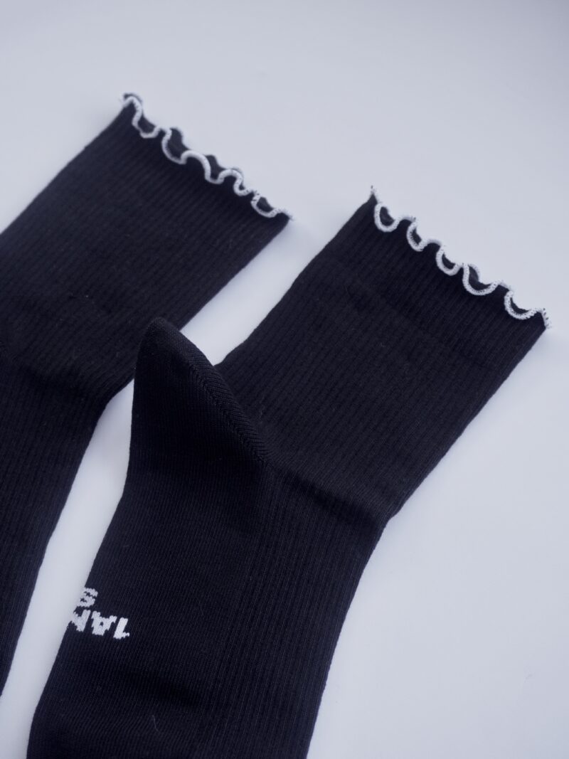 Носки "Рюши черные" р. 36-40 1