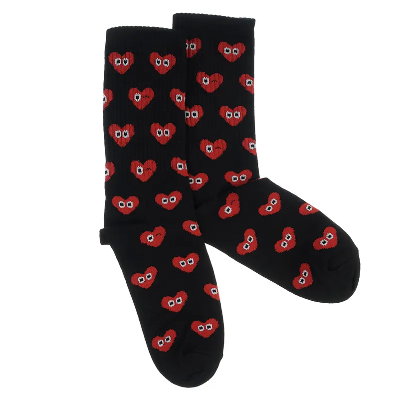 Шкарпетки  "Чорні серця" р. 41-45 1