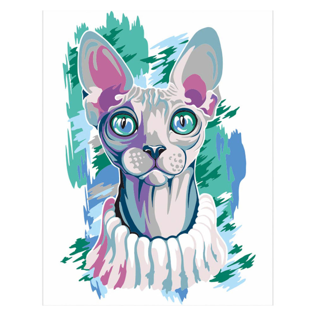 Outlet Набір, техніка акриловий живопис за номерами, "Сфінкс", Rosa Start/850537 1