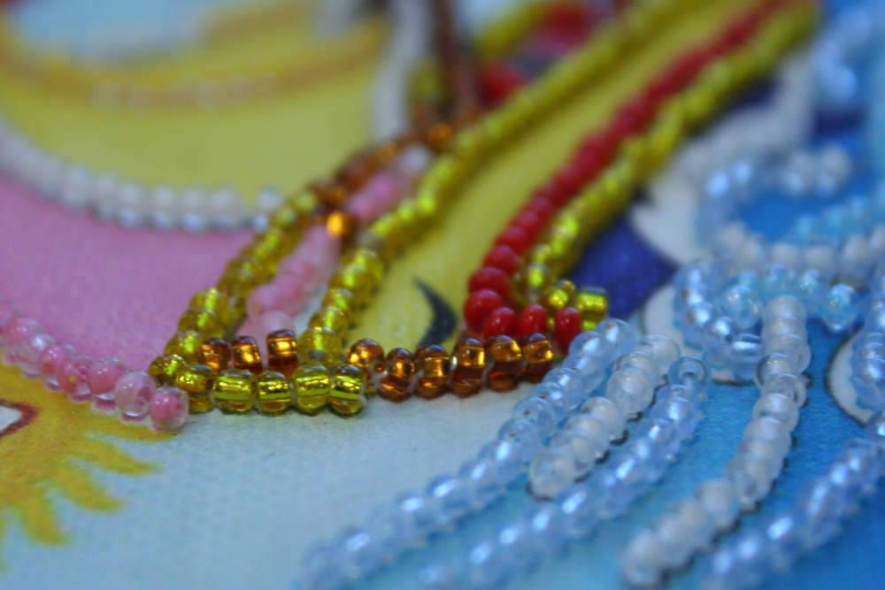 Набор для вышивки бисером "Магнит" Кораблик 4