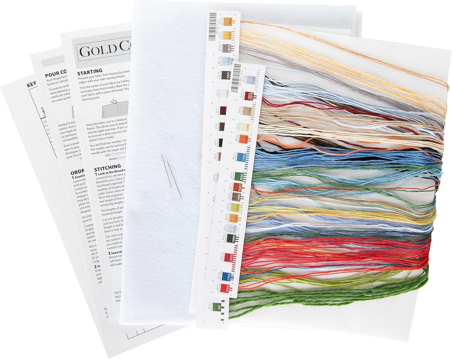 Набор для вышивания крестом "Снеговик и друзья, Snowman & Friends Stocking" Dimensions 3