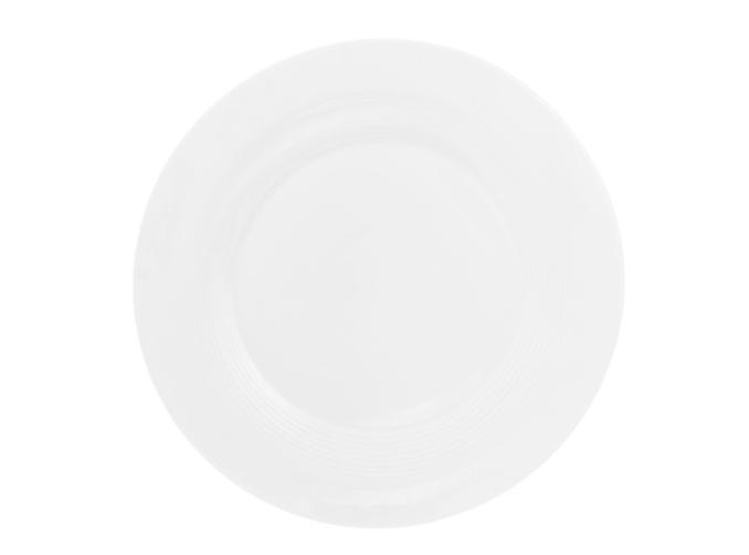 Тарелка фарфоровая обеденная 30 см, белый, 988-171