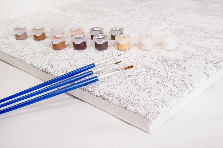 Картина по номерам 50*50 см "Которская бухта", KHO3592, ТМ "Ideyka" 1