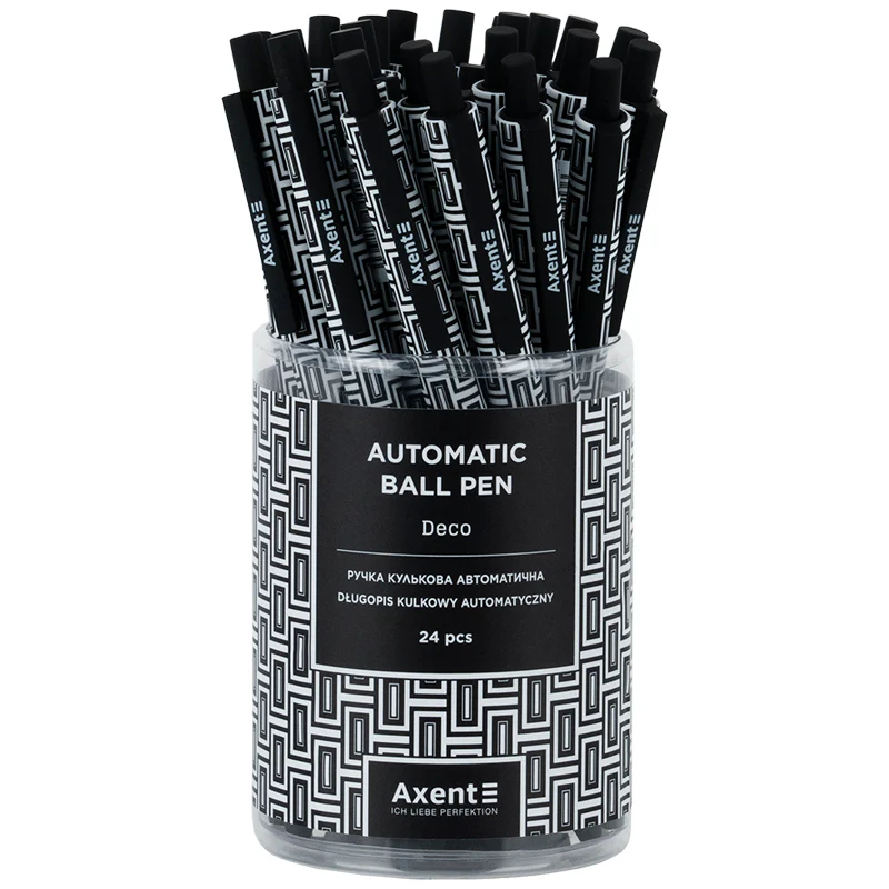 Ручка шариковая автоматическая Deco, синяя, AB1092-05-A 2