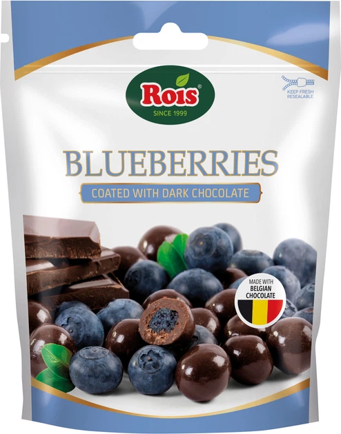 Цукерки чорниця в чорному шоколаді, VICTORIA NUTS БолгП