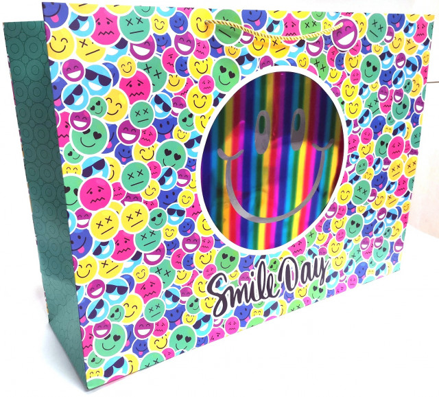 Пакет паперовий 66x48x20 см горизонтальна 1