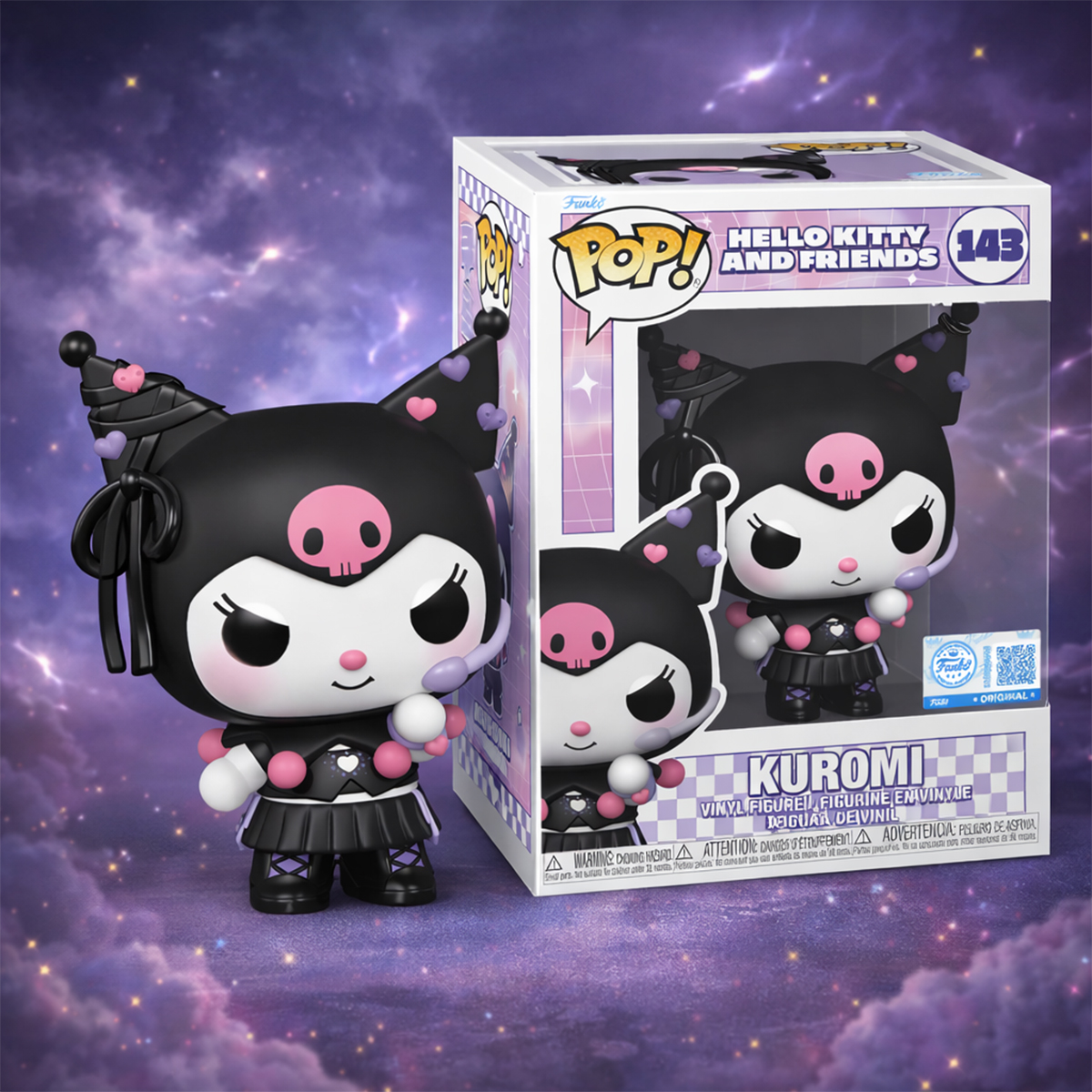 Ігрова фігурка FUNKO POP! серії "Hello Kitty" - КУРОМІ (K-POP), 91865 2