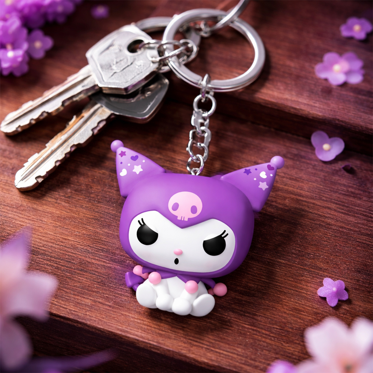 Ігрова фігурка на кліпсі FUNKO POP! серії "Kuromi & My Melody" - Куромі, 86875 2