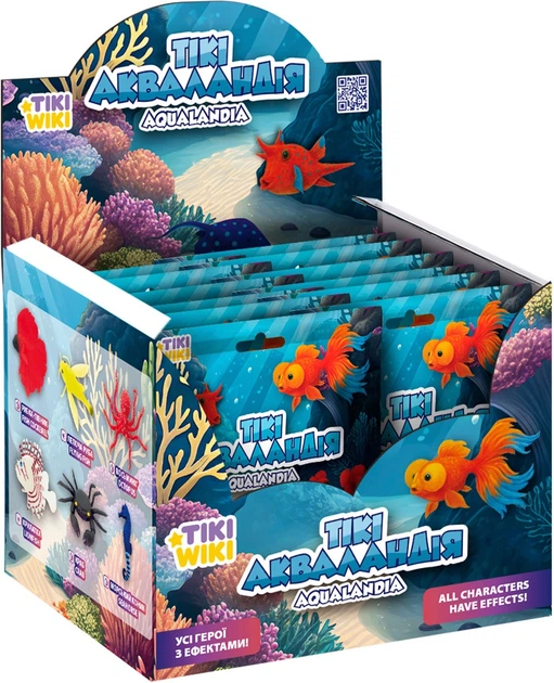Стретч-іграшка у вигляді тварини "Tiki Wiki" – Тікі Акваландія (у диспл.), SQ001 2