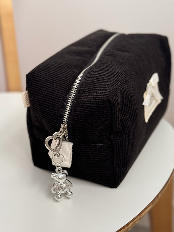 Брелок-подвеска металл мишка серебро, BR17 1