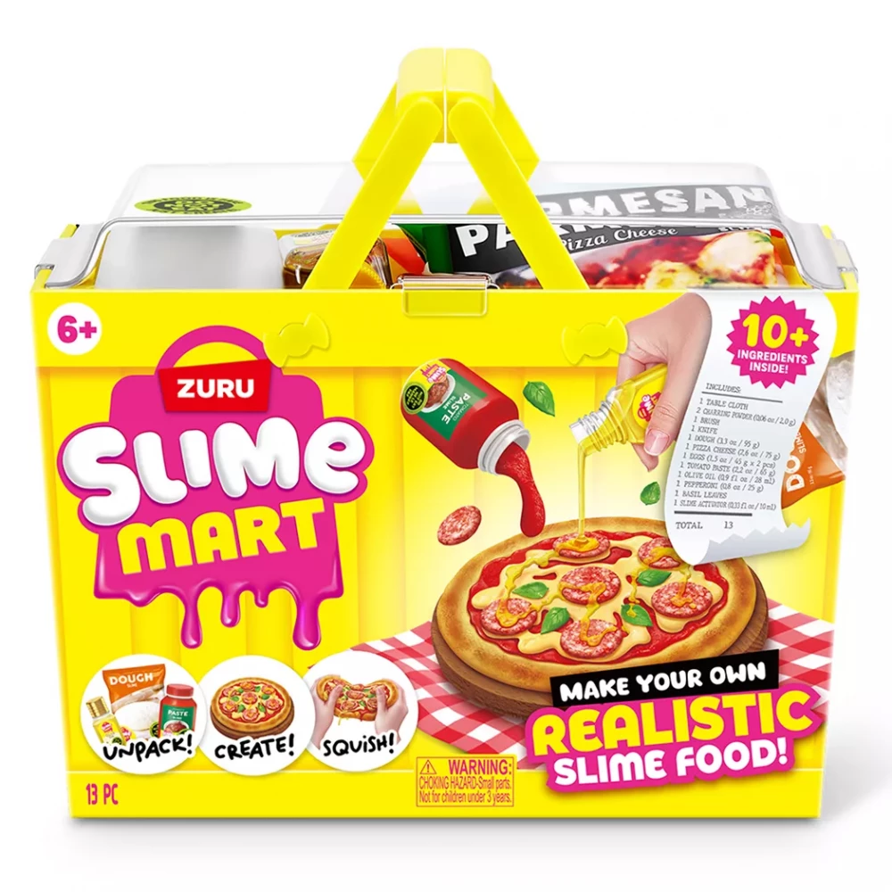Ігровий набір зі слаймами SLIME MART серії "Shopping Basket" – ПІЦА, 15905В