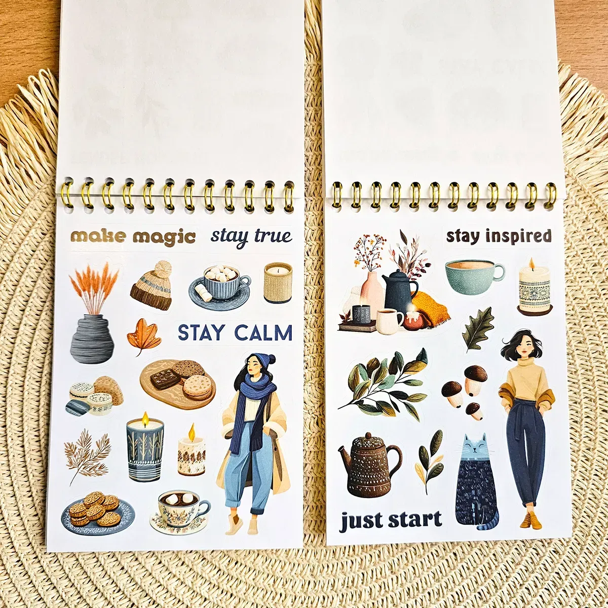 Книга з наклейками, "Sticker Book MriyTaDiy" №9 Затишний, MTD-1136 9