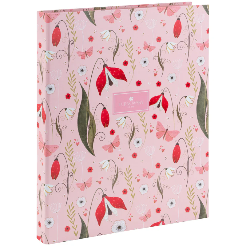 Папка А4, 2 кільця, 30 мм, картонна, TR, Secret Garden, 1209-3-A-TR