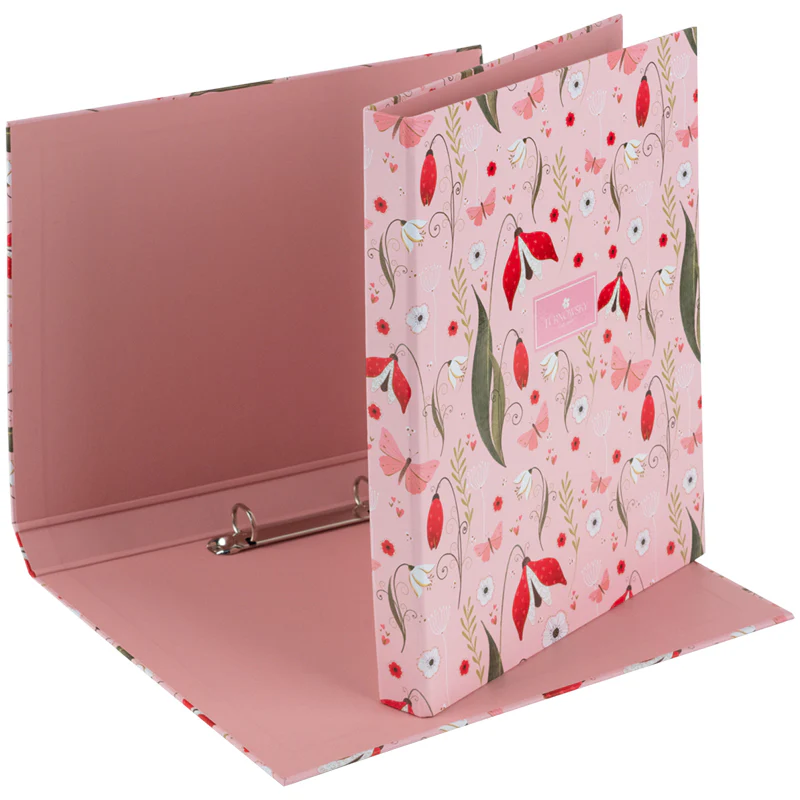 Папка А4, 2 кільця, 30 мм, картонна, TR, Secret Garden, 1209-3-A-TR 1
