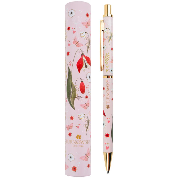 Ручка шариковая автоматическая Secret Garden, синяя, AB1107-02-1-A-TR 1