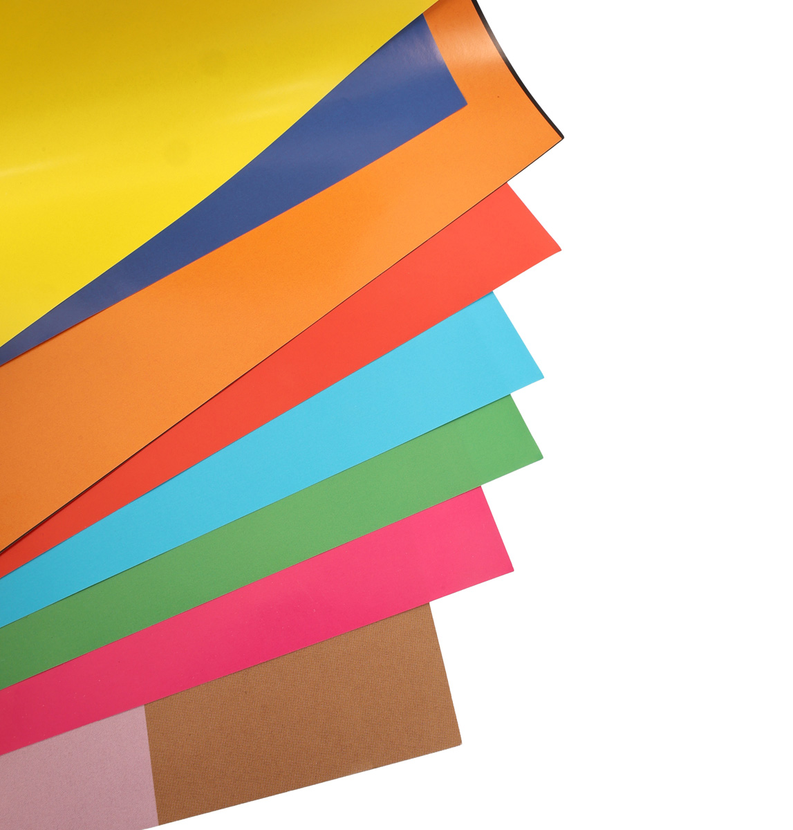 Набор цветной бумаги мелованной А4 120 гр/м2, 9 л. TM Butterfly 1