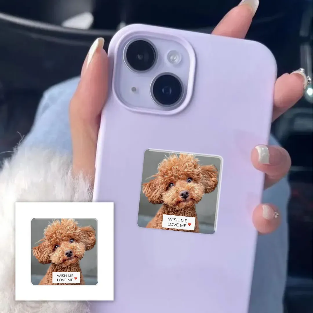 3D-стікер "Love me" 1