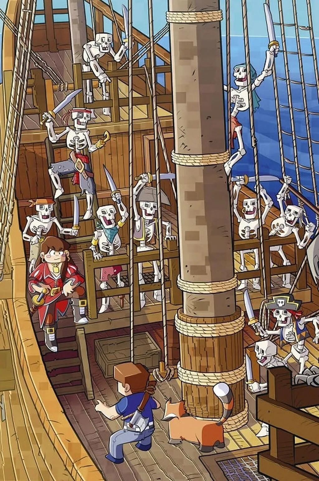 Книга «Minecraft приключения. Приключения Сифано. Ведьма морей. Том 1. Берто Л.» (у) (8121) 5