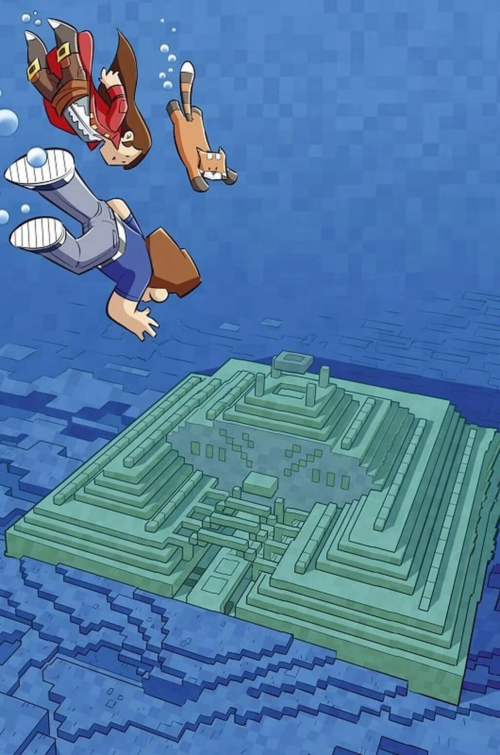 Книга «Minecraft приключения. Приключения Сифано. Ведьма морей. Том 1. Берто Л.» (у) (8121) 14