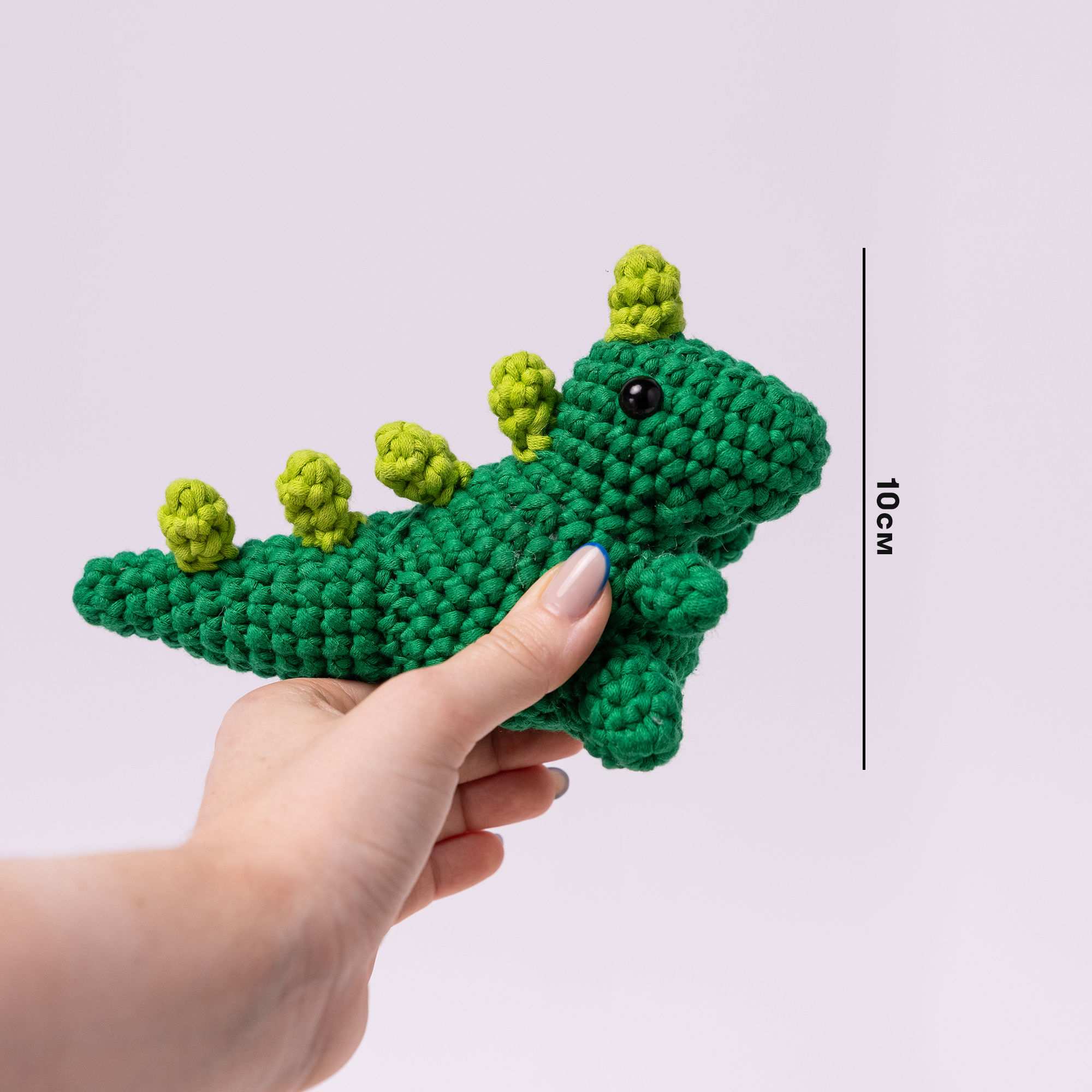 Набор для вязания крючком «Динозавр», orner-3107 1