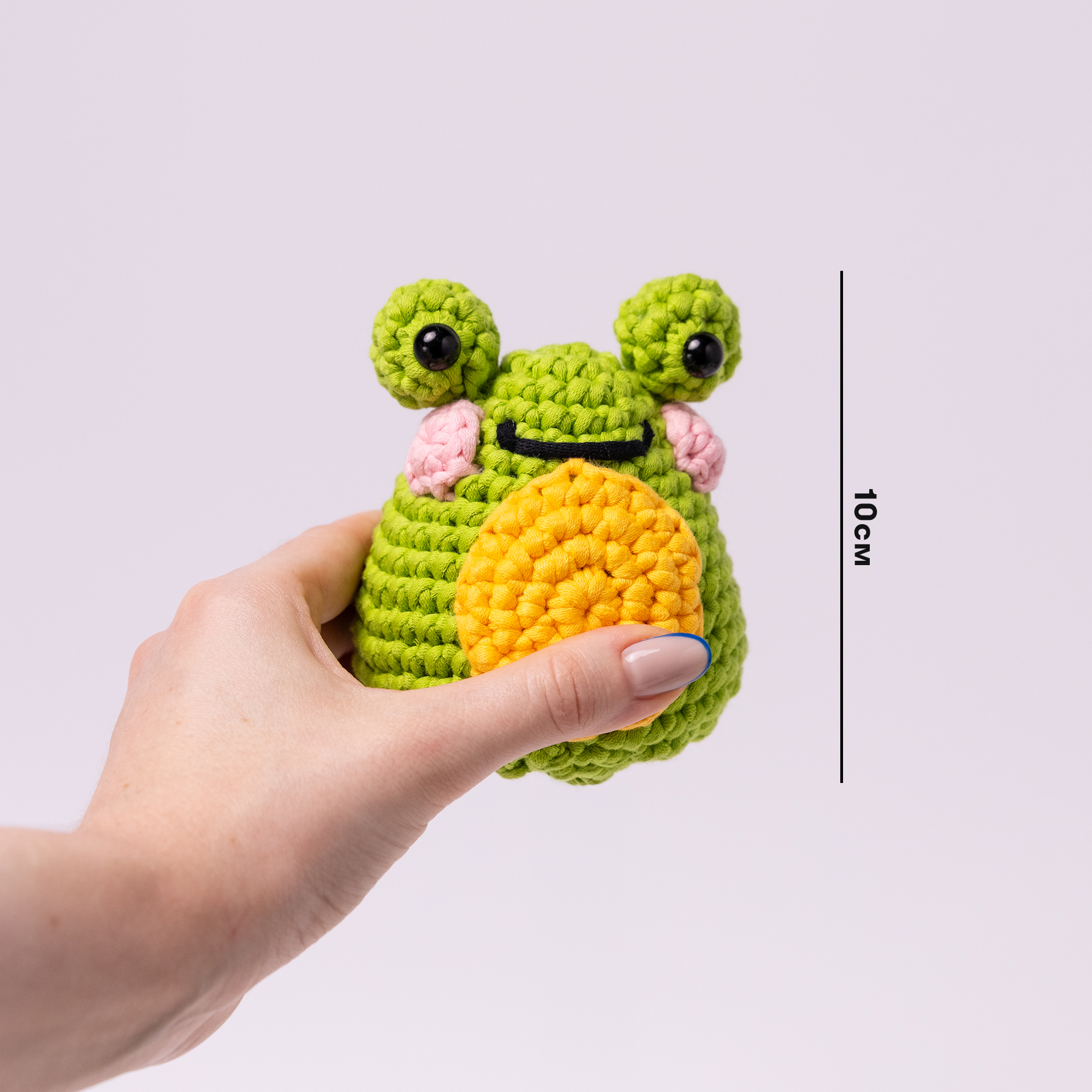 Набор для вязания крючком «Лягушка», orner-3104 1