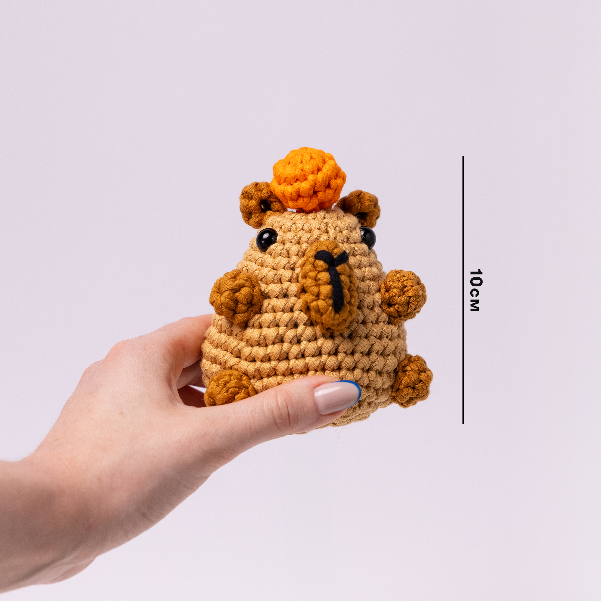 Набор для вязания крючком «Капибара», orner-3103 1