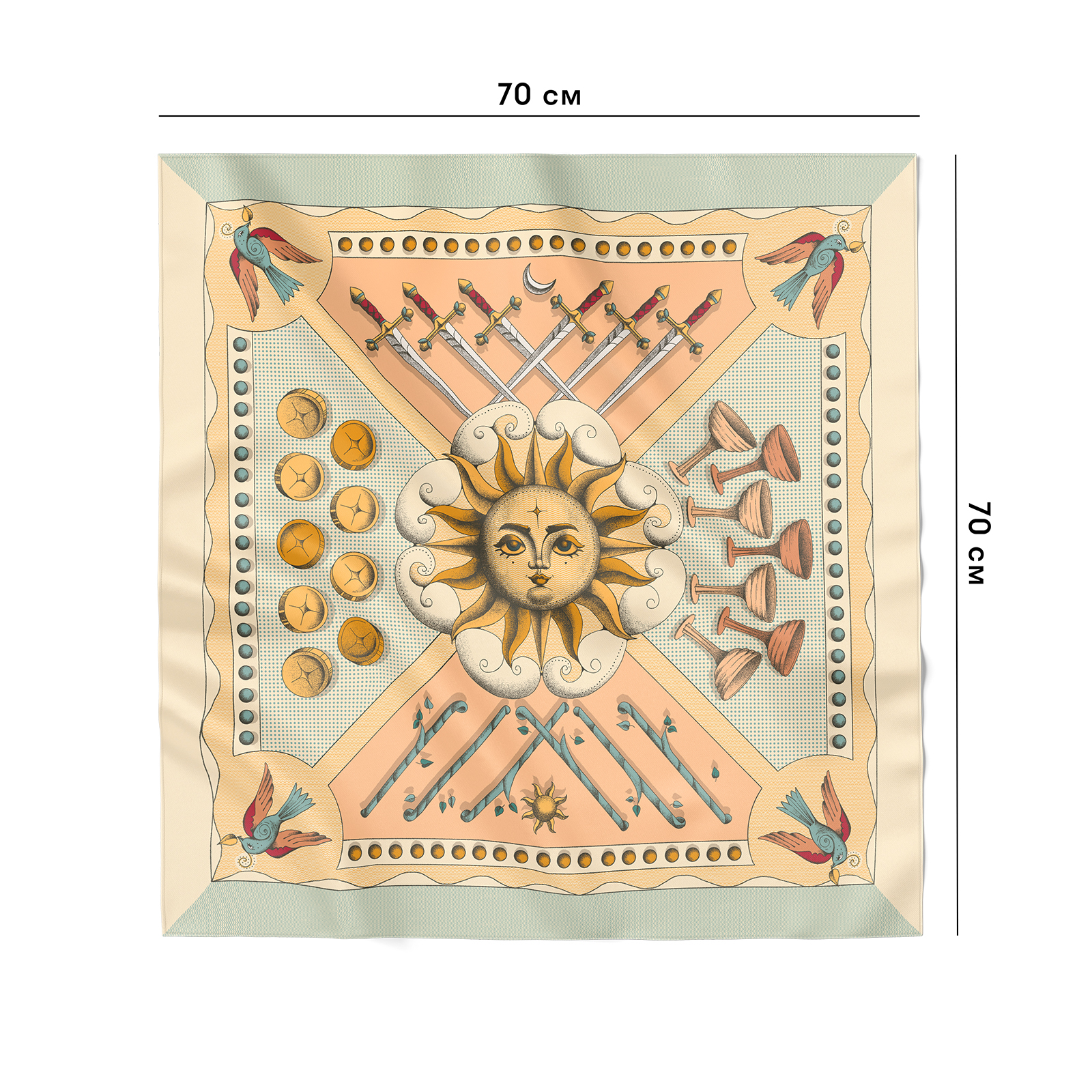 Платок «Arkana Solis», orner-3040 1