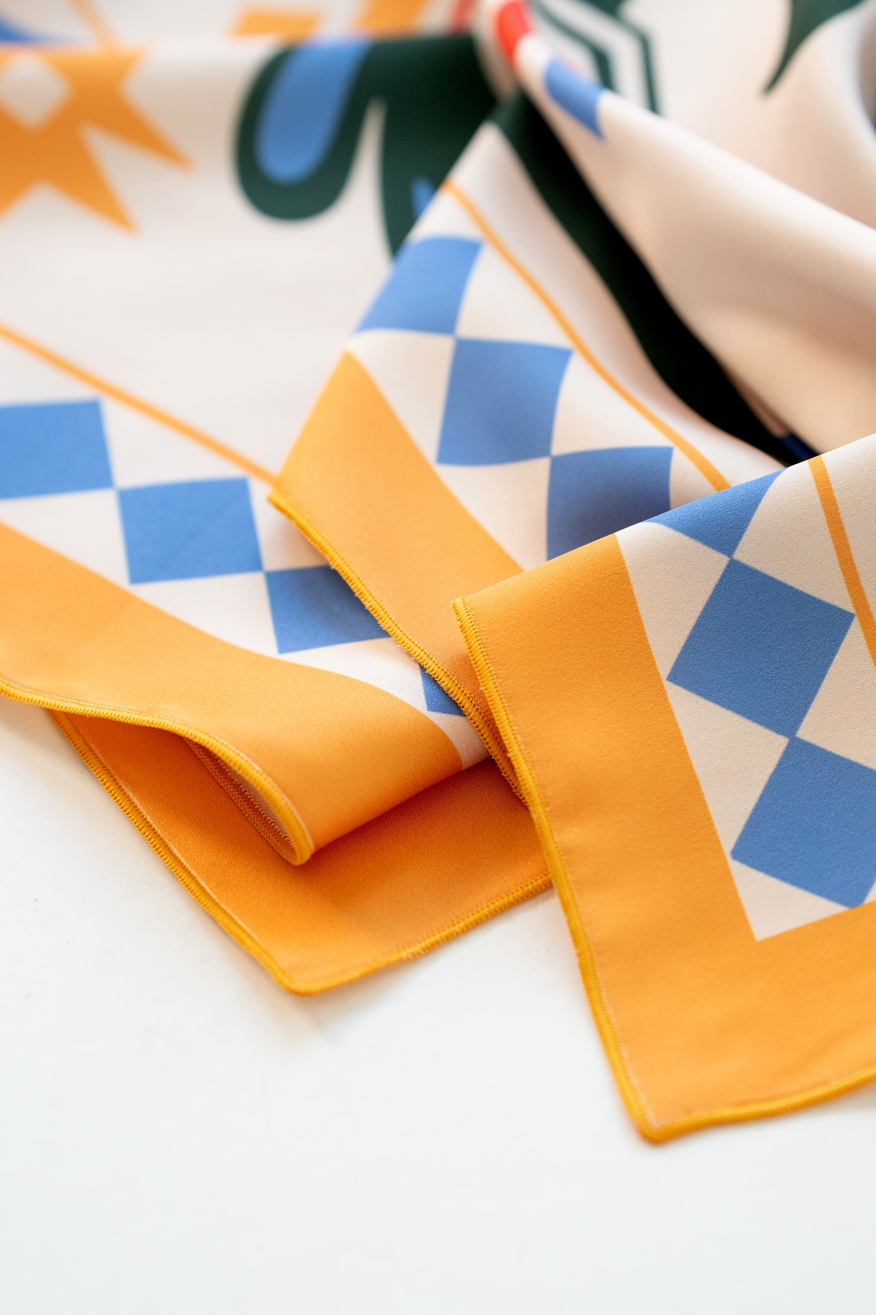 Платок «Дерево жизни» бежевый, orner-3046 5