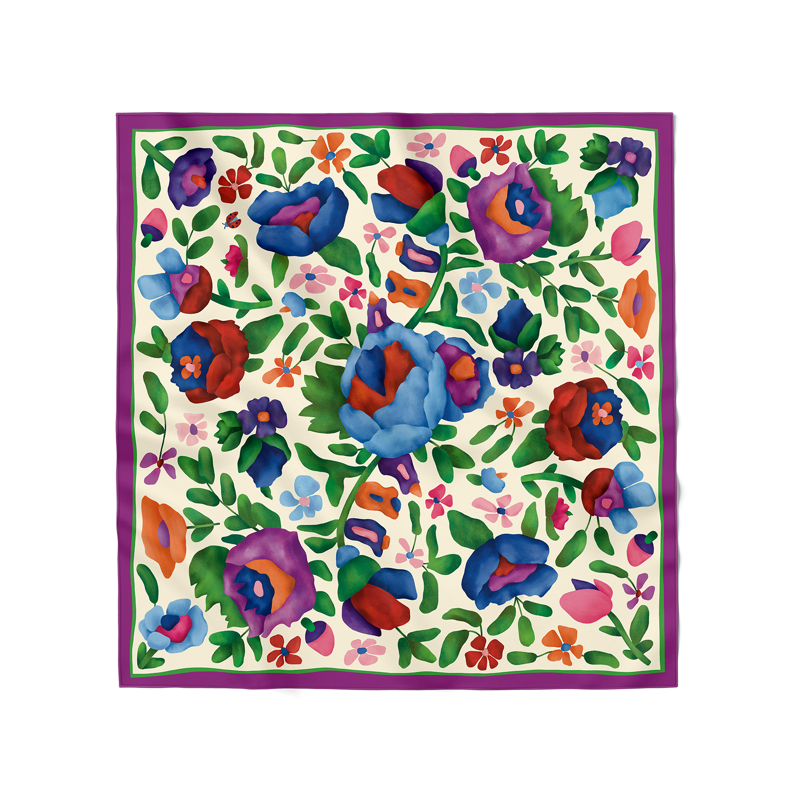 Платок «Цветы», orner-3042