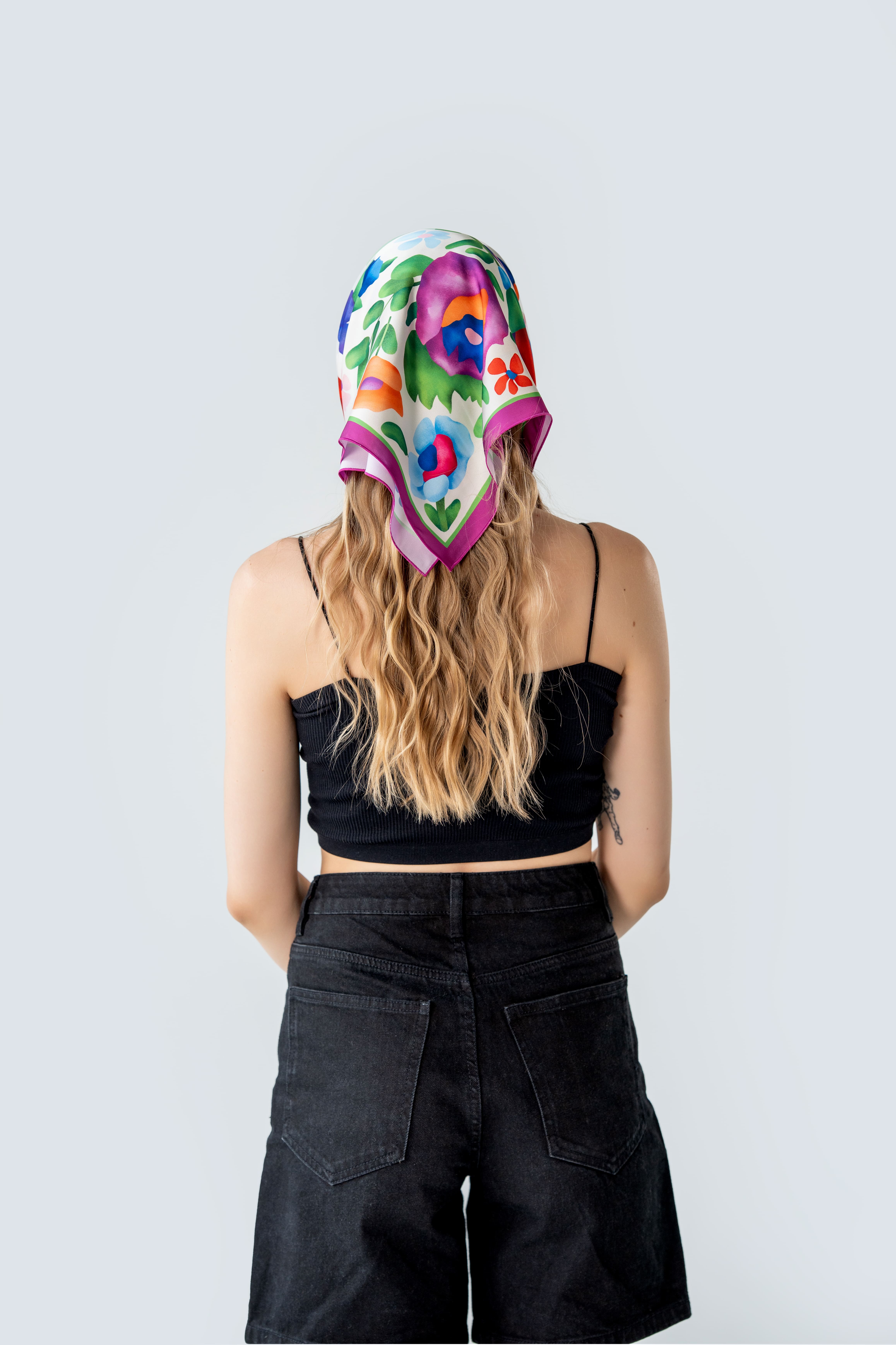 Платок «Цветы», orner-3042 4