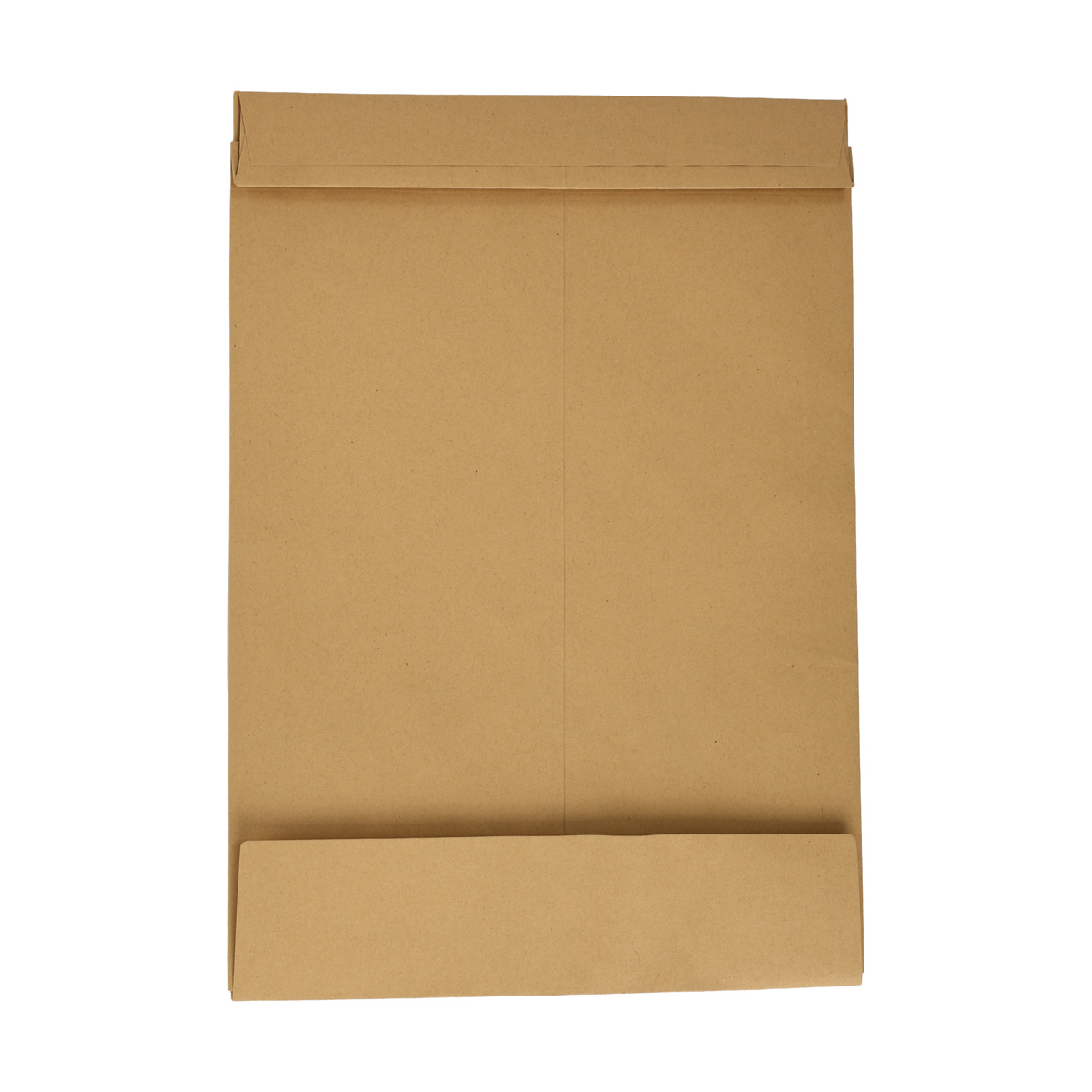 Конверт В4 (250*353 мм) скл коричневий 125 г/м2 з розширенням 40 мм, 391157/ 41733099