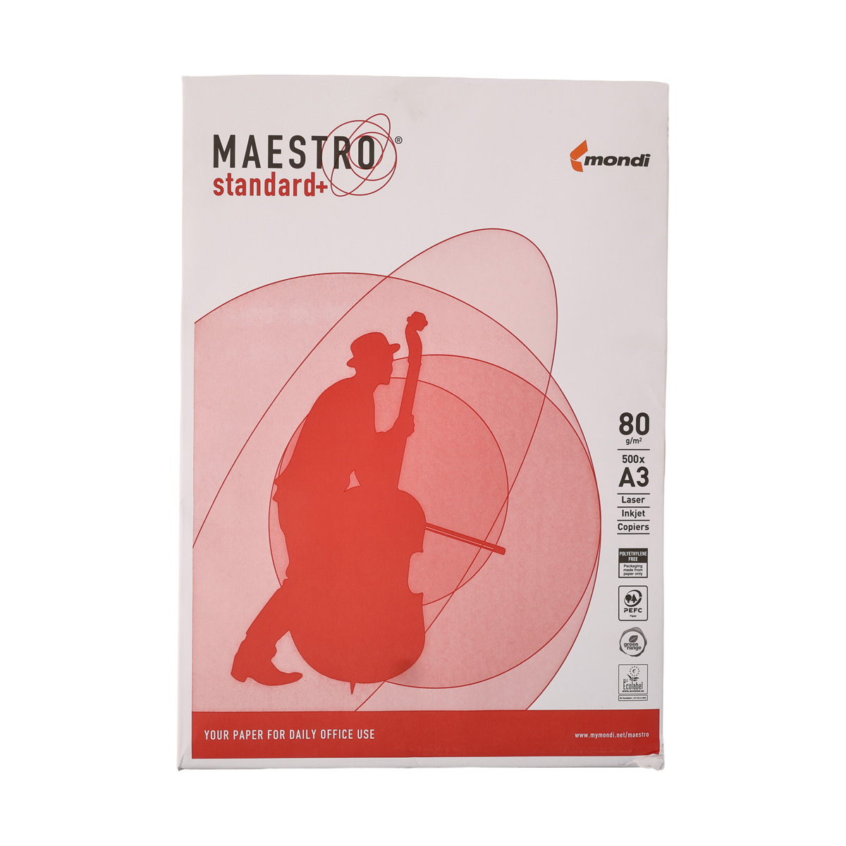 Папір А3 500 арк. 80 г/м2 Маестро (Словаччина), 16.1927/16.3577 (151066,150038)
