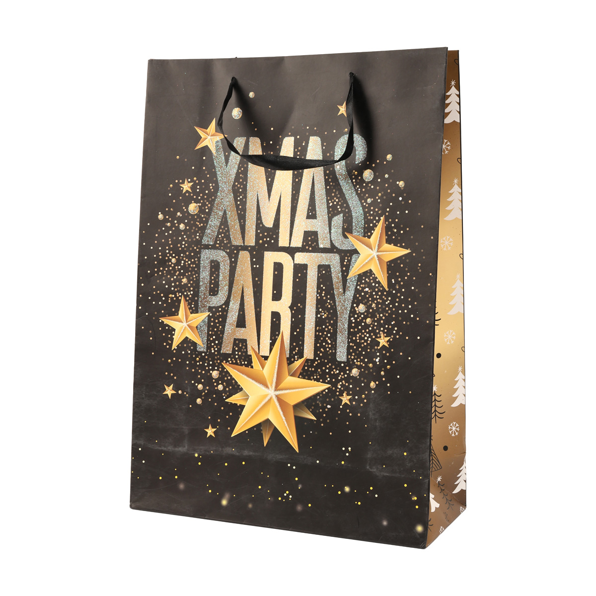 Подарунковий пакет новорічний 43*30*12 см, 3-8719-981