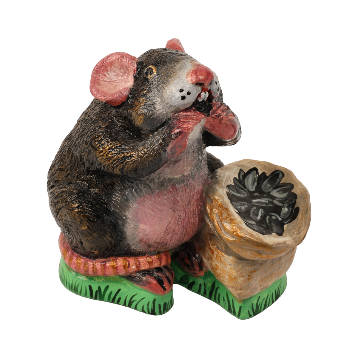 Заготівля з гіпсу Криска з мішечком, 10 см (о)