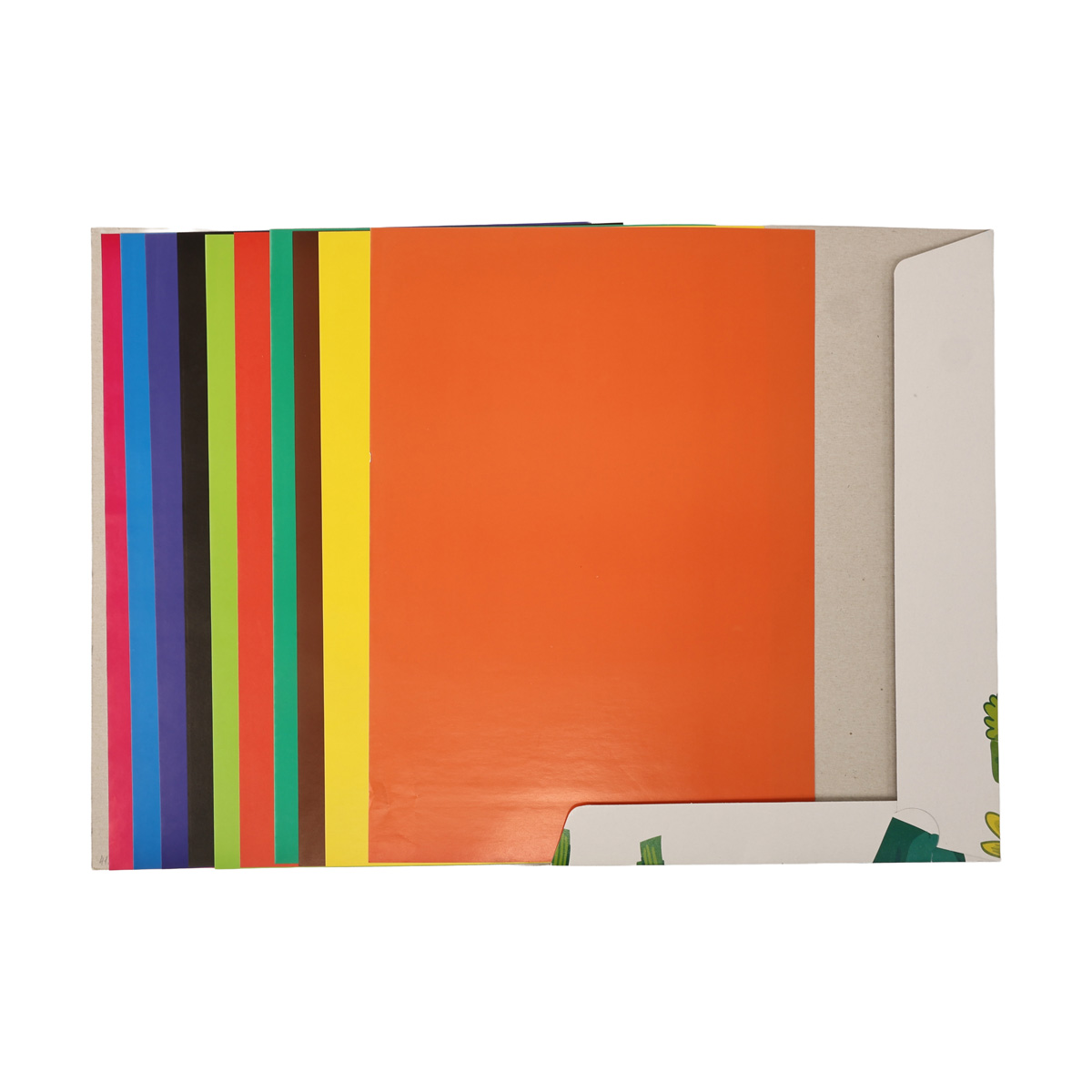 Набір кольорового паперу двостороннього крейдованого А4 (10 арк.), 1Вересня, 953990 1