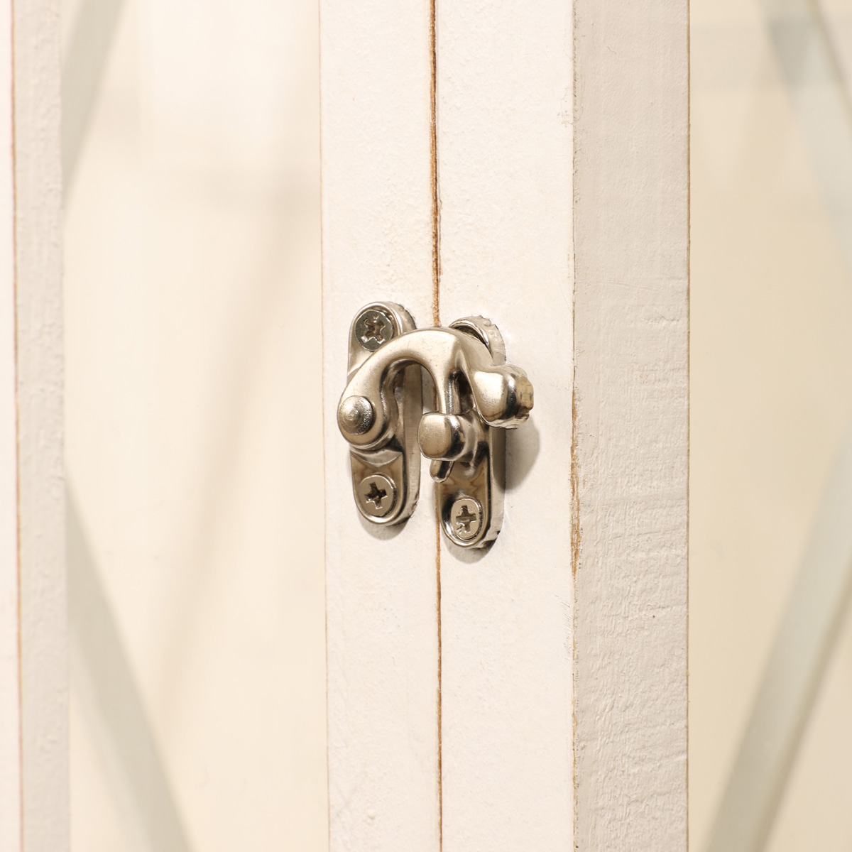 Ліхтар кімнатний дерев`яний "Lina" h=1,4 м, білий, 9821356 4