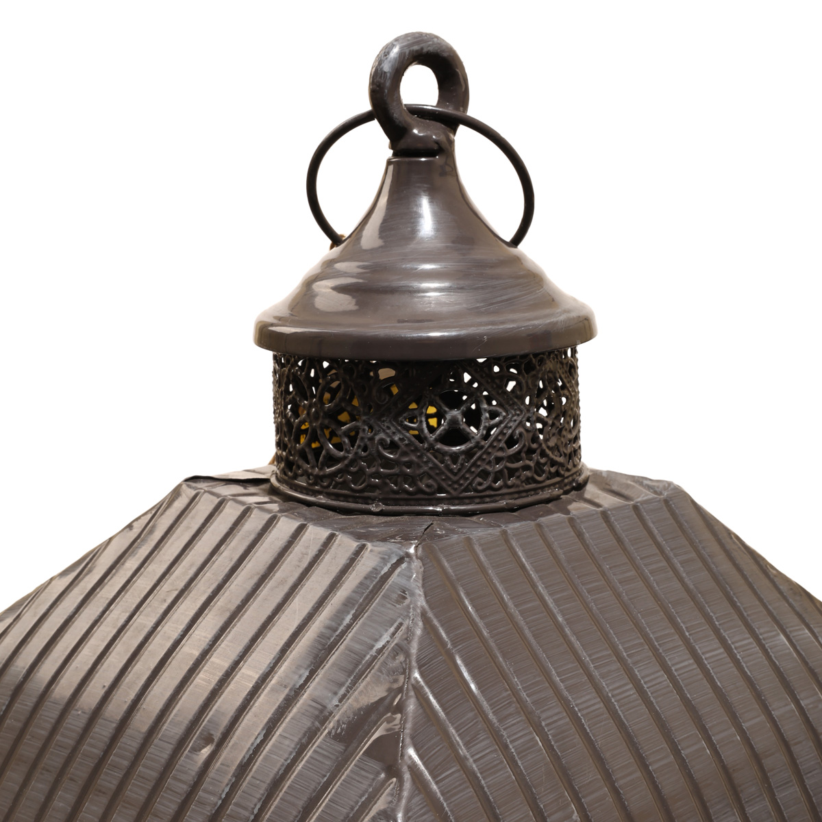 Ліхтар кімнатний дерев`яний "Lina" h=1,4 м, білий, 9821356 5