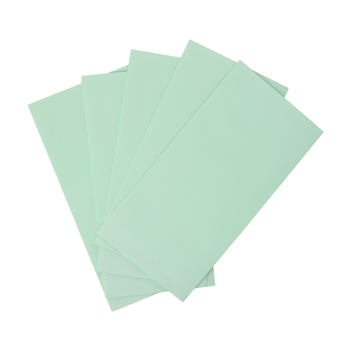 Конверт DL (110*220 мм) скл білий 80 г/м2, пастельно-м’ятний, 2240_573 1