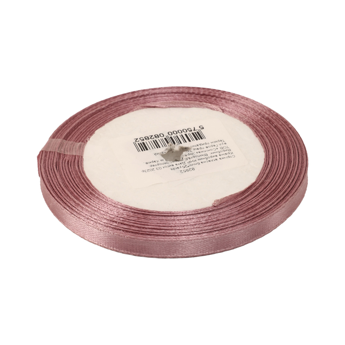 Лента декоративная 6mm*25yards, в асорт. 82852