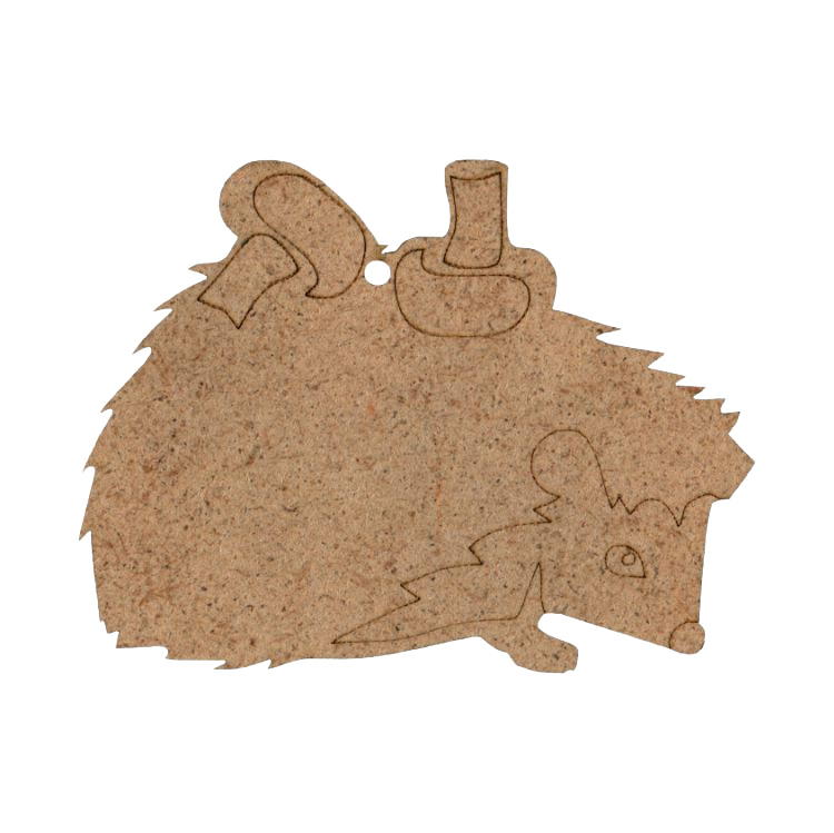 Заготівка Їжак, ДВП, 9*7 см, 1 шт, Rosa Talent (5)