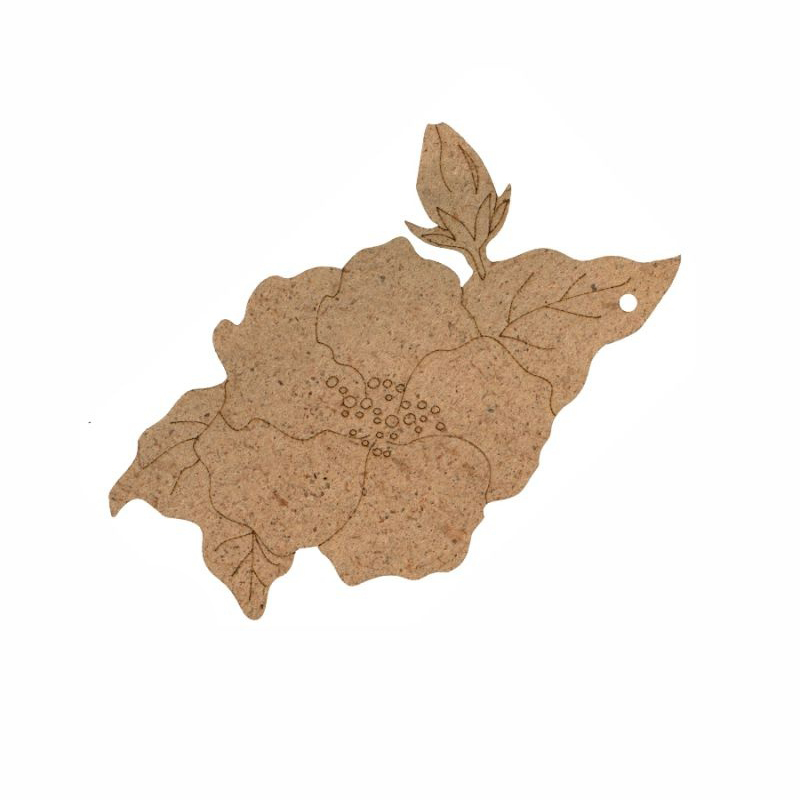 Заготовка Мальва, ДВП, 11,5*7,3 см, 1 шт, Rosa Talent (5)